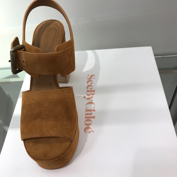SeeByChloé Marta Platform Sandal (Sold in Store) - Picture 3 of 3